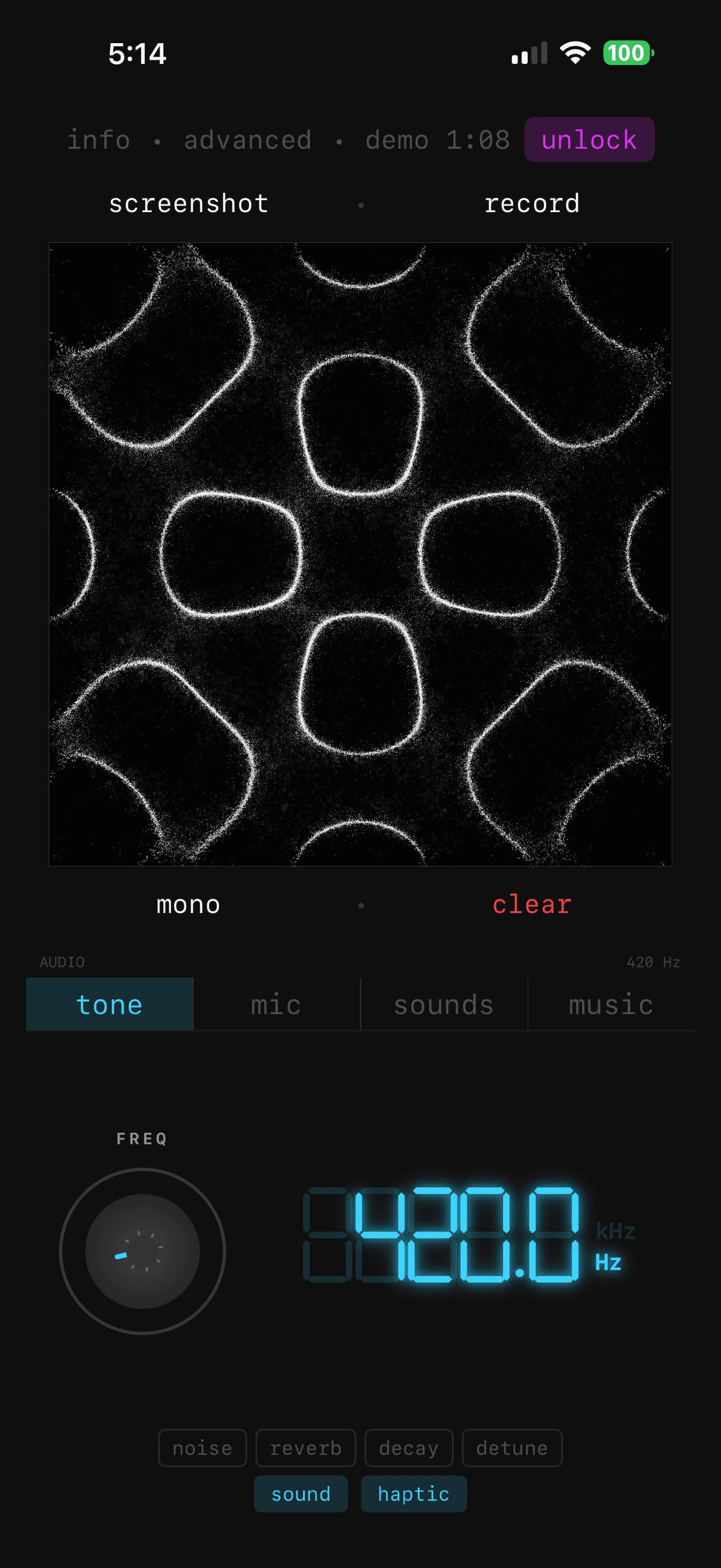 Cymatica screenshot 1