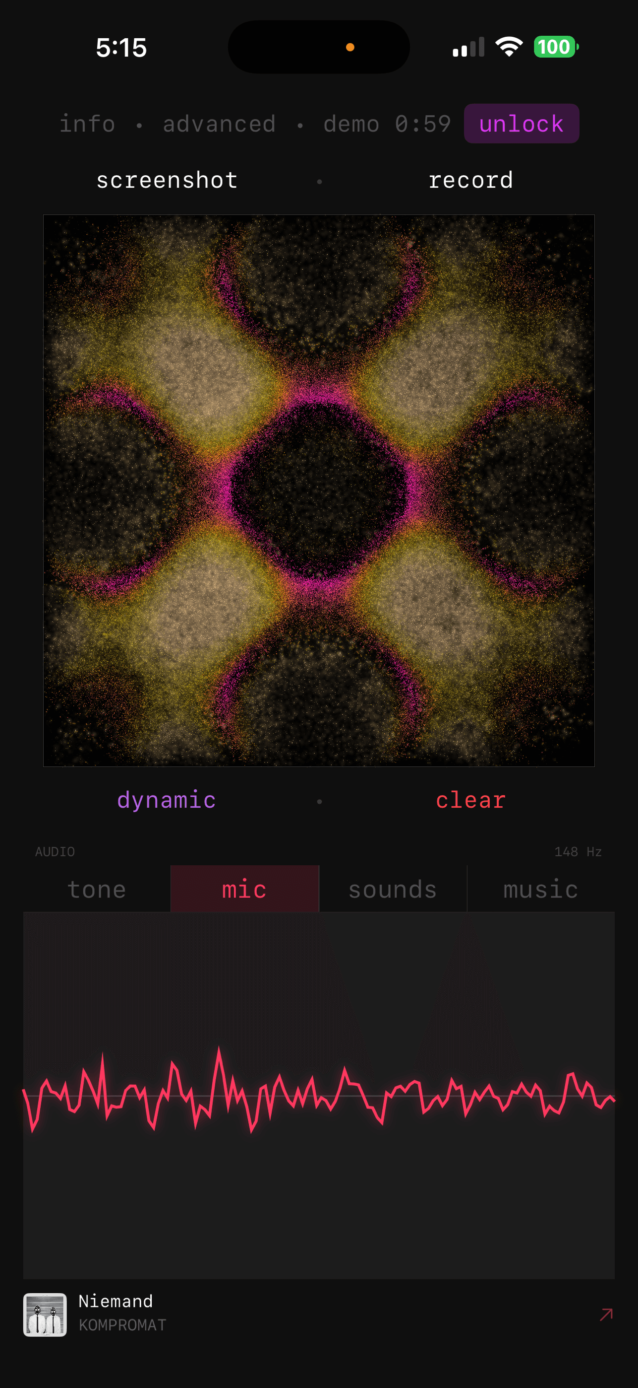 Cymatica screenshot 2
